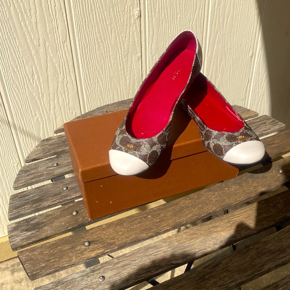 Coach loafers. Like new.